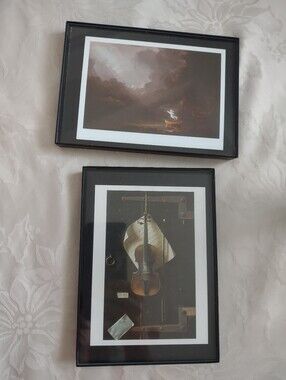 MCS Industries Frames With Paper Print The Old Violin And Voyage Of Love Old